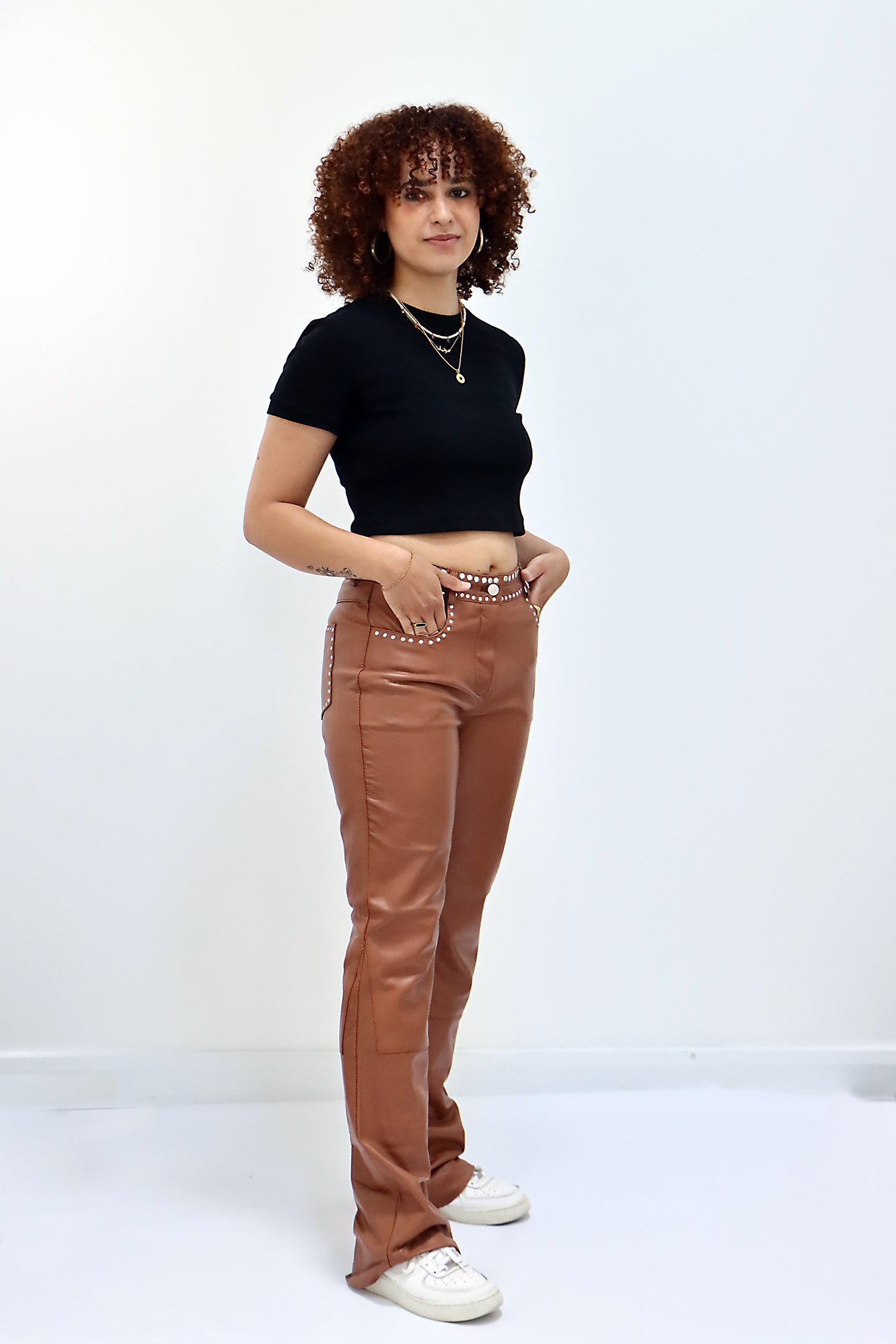 ZAAM Leather Style D 501 Trousers