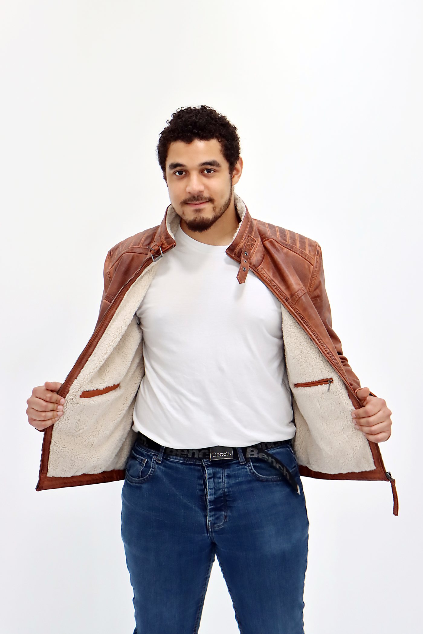 Shearling-Lined Jacket - lining